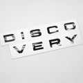 Land Rover Discovery Gloss Black Lettering Emblem Set – Bonnet & Boot