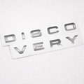 Land Rover Discovery Matte Grey Lettering Emblem Set – Bonnet & Boot