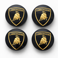 Lamborghini 60mm Wheel Centre Caps – Fits Urus, Huracán, Gallardo, Aventador, Revuelto
